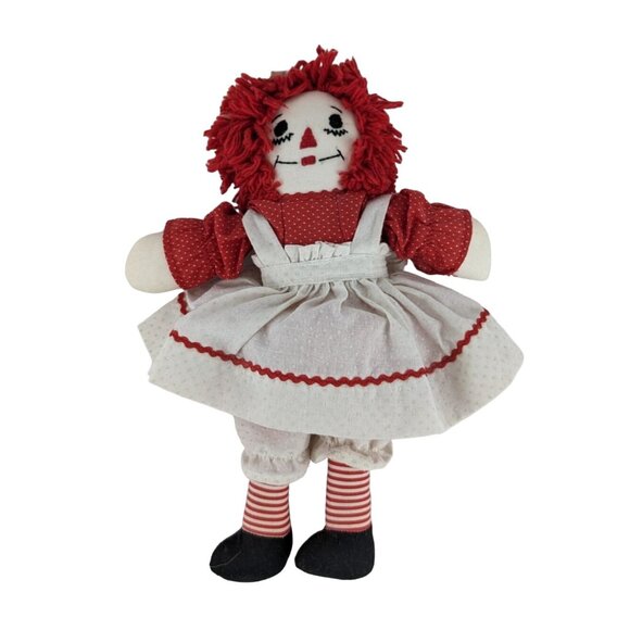 Raggedy Ann & Andy Plush 10 Inch Stuffed Animal Toy No Brand - Picture 2 of 6